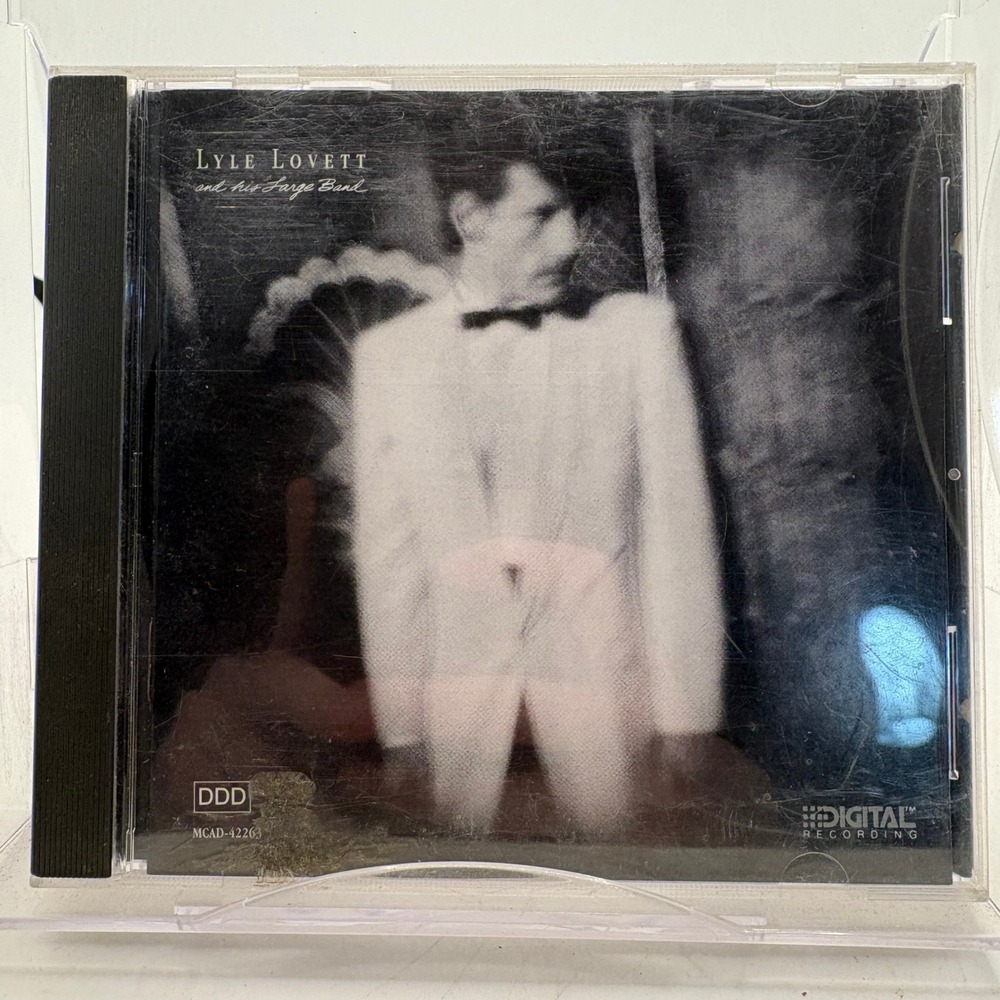 Lyle Lovett and His Large Band CD 1989 MCA Curb Records MCAD-42263 Country Jazz